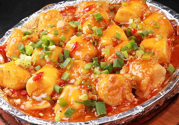 鐵板日本豆腐
